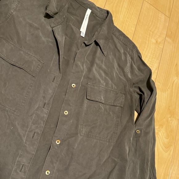 The Group Babaton Light Green Button Up - Picture 3 of 5